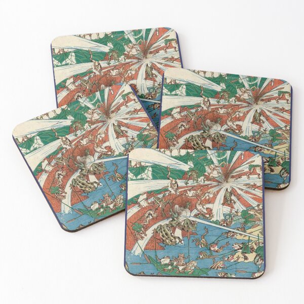 Item preview, Japanese Battle of the Frogs III designed and sold by TheWitchsWolf.