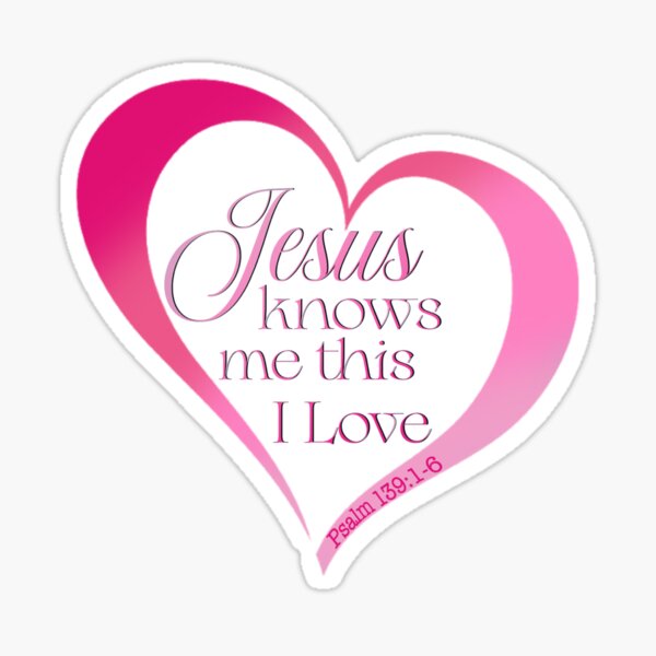 Item preview, Jesus Knows Me This I Love designed and sold by RiseNRepresent.