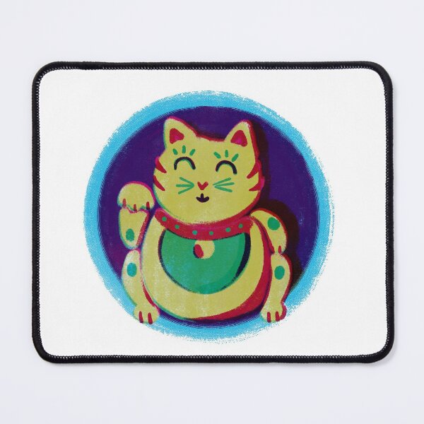Item preview, Wave wave cat designed and sold by Linette Heimrich.