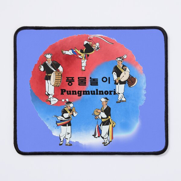 Item preview, Korean tradition Pungmulnori/Hangul/Traditional celebration/Korean culture/Korean goods designed and sold by InspiresME.