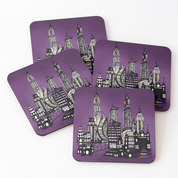 Item preview, Middle Eastern Rainbow Light City designed and sold by snappypancakes.