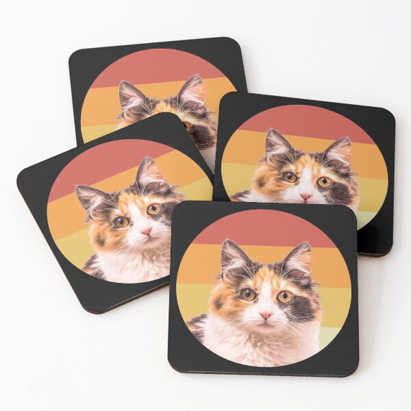Item preview, calico cat vintage retro face designed and sold by alaechamlal.