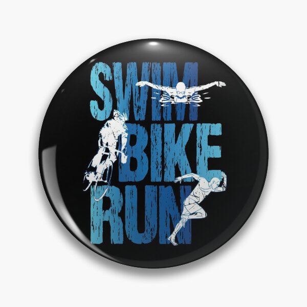 Item preview, Swim Bike Run - Vintage Triathlon designed and sold by TheInkElephant.