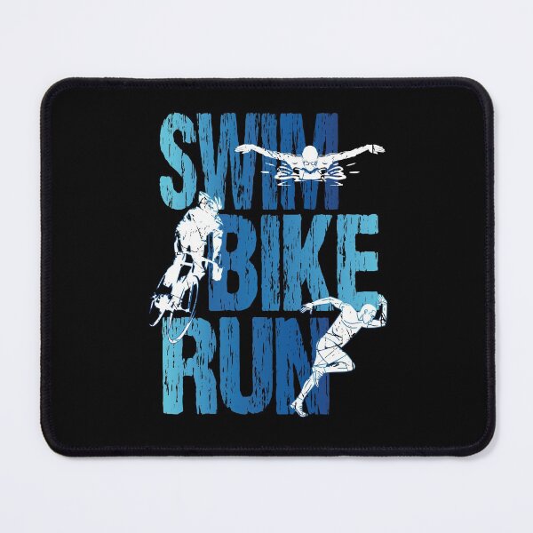 Item preview, Swim Bike Run - Vintage Triathlon designed and sold by TheInkElephant.
