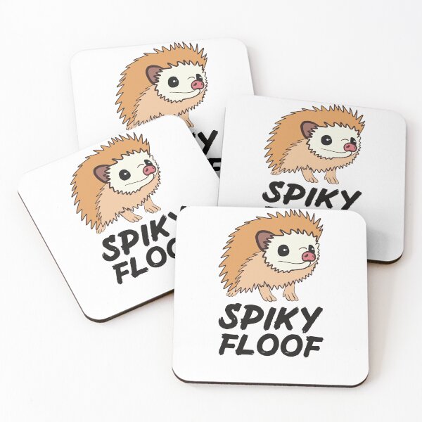 Artikelvorschau, Spiky Floof Lustiger süßer Igel für Igelliebhaber Schwarz entworfen und verkauft von Mochi-Merch.