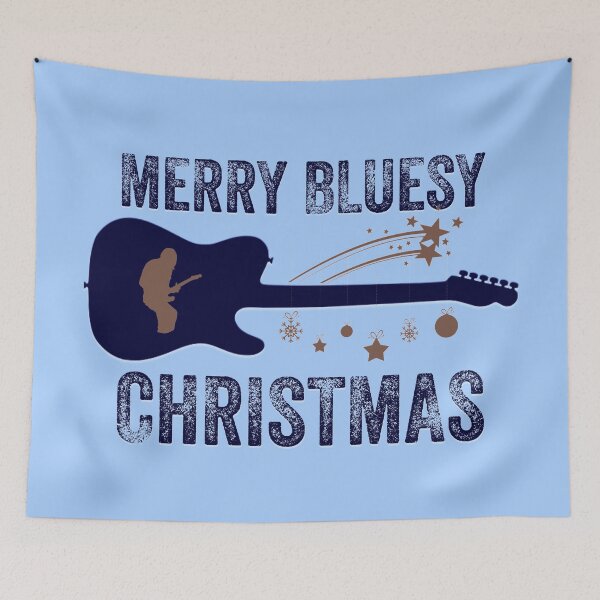 Item preview, Merry Bluesy Christmas, Xmas Blues designed and sold by kcaandwu.