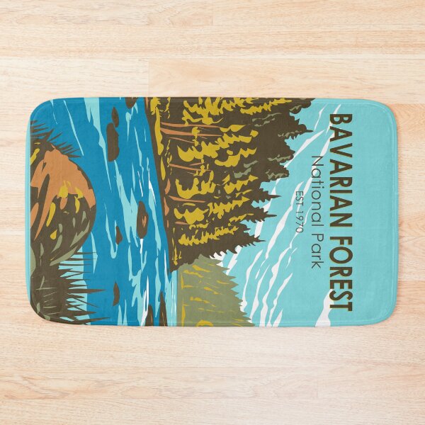 Item preview, Bavarian Forest National Park Germany Vintage designed and sold by KrisSidDesigns.