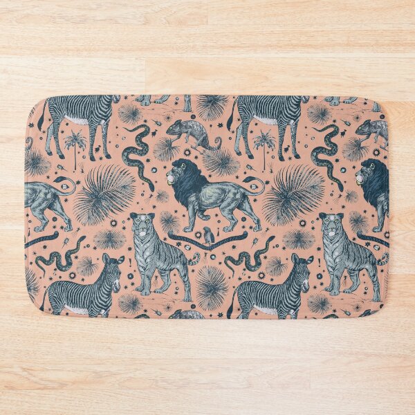 Item preview, Exotic Animal Jungle Pattern designed and sold by PrintyBazaar.