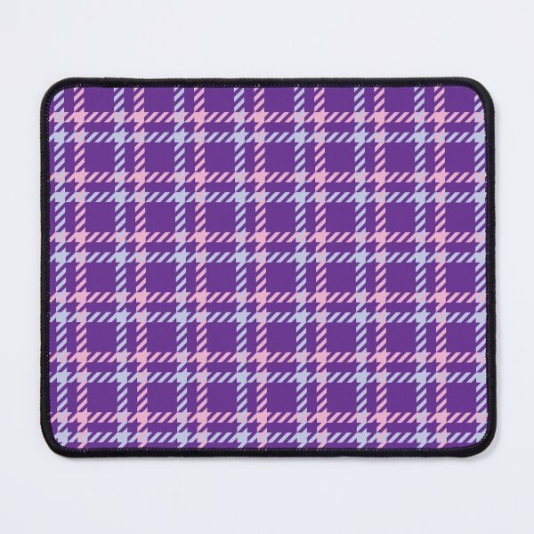 Item preview, Purple Check Square with a Hint of Pink and Blue Pattern designed and sold by Moyanana.