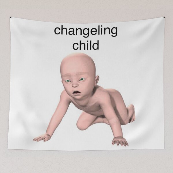 Item preview, changeling child designed and sold by graphicdesign 12.