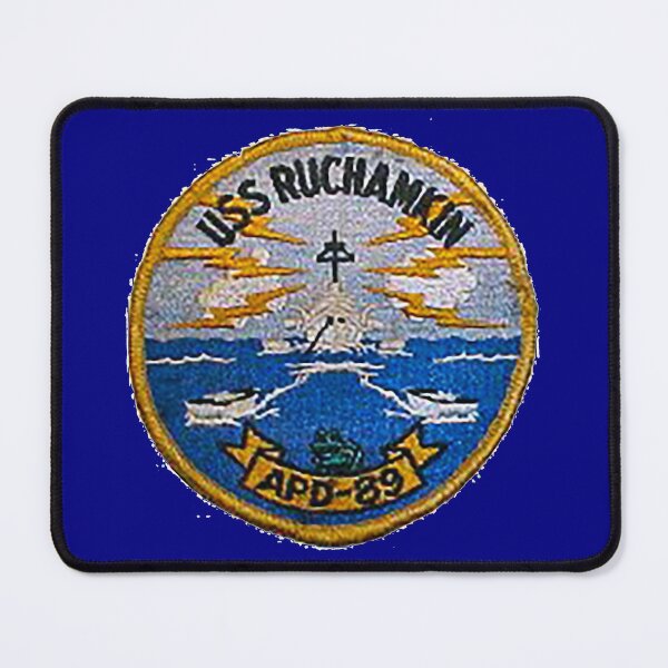 Item preview, USS RUCHAMKIN (APD-89) SHIP'S STORE designed and sold by militarygifts.