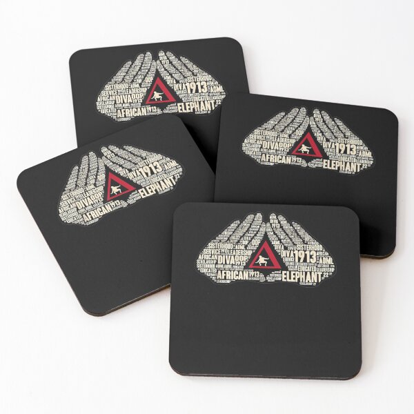 Item preview,  Delta 1913 Hand Sign Elephant Sigma Theta Words designed and sold by dorisbe5.