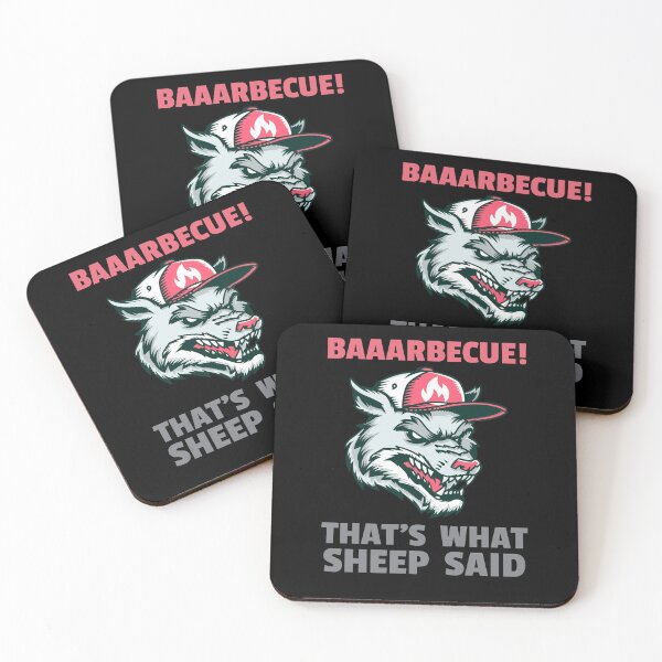 Item preview, Baaarbecue! That's What Sheep Said BBQ designed and sold by AndApArt.