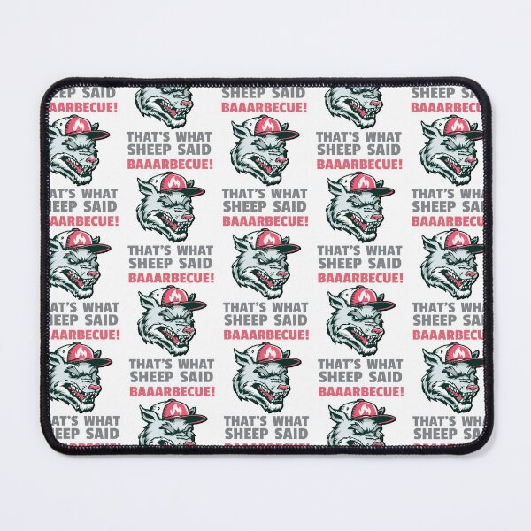 Item preview, Baaarbecue! That's What Sheep Said BBQ designed and sold by AndApArt.