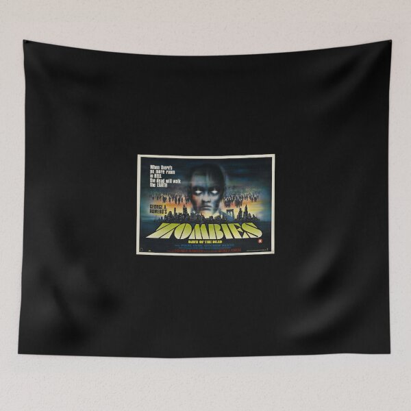 Item preview, Zombies Dawn Of The Dead (Vintage Poster) Sticker designed and sold by deestell.
