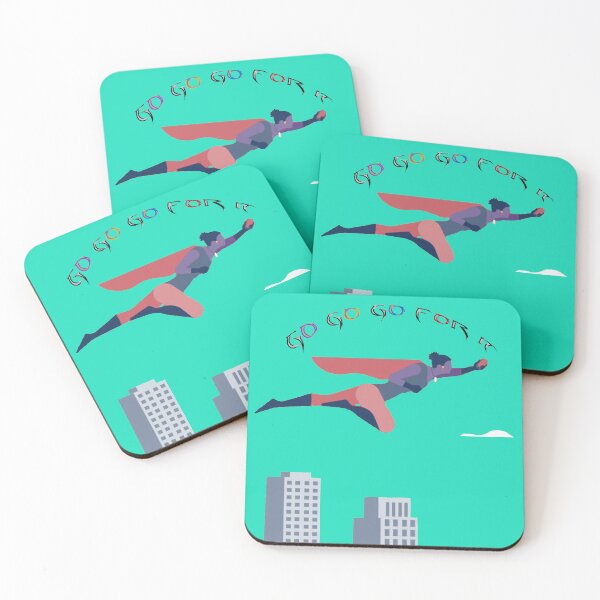 Artikelvorschau, GO GO GO FOR IT DESIGN FÜR SUPERPOWER WOMAN! entworfen und verkauft von taherismail.