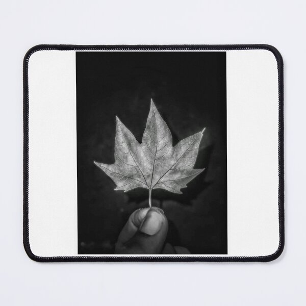 Item preview, Hand Holding Falling Maple Leaf Photography  designed and sold by InnovantDesigns.