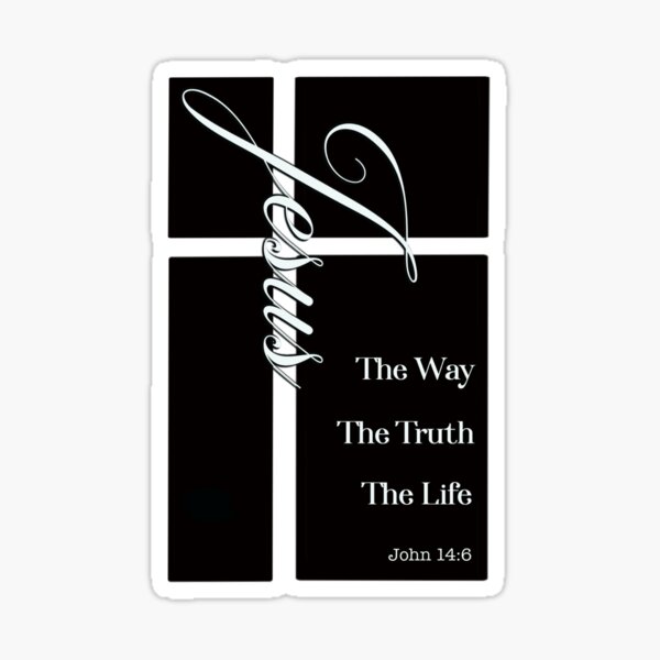 Item preview, Jesus, the Way, the Truth, the Life designed and sold by RiseNRepresent.