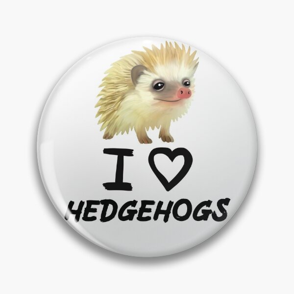 Artikelvorschau, Lustige I-Liebe-Igel für Igel-Liebhaber Schwarz entworfen und verkauft von Mochi-Merch.