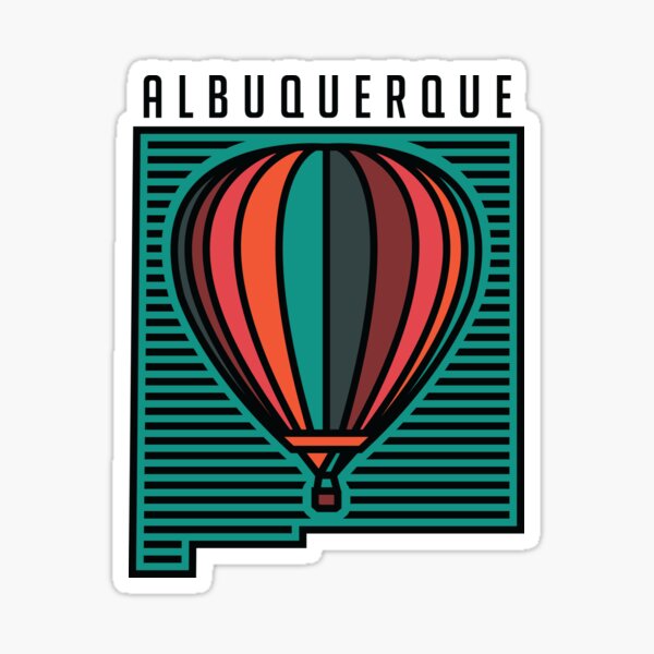 Albuquerque, New Mexico stickers Sticker