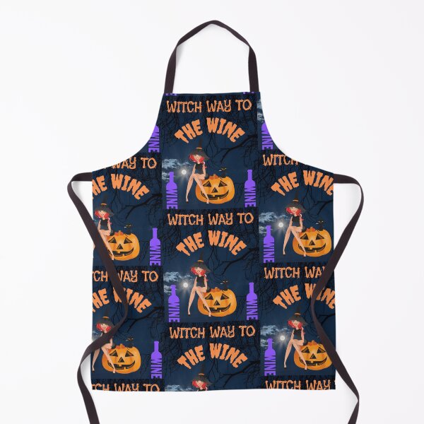 Item preview, Witch Way To The Wine designed and sold by WoodburyLake.