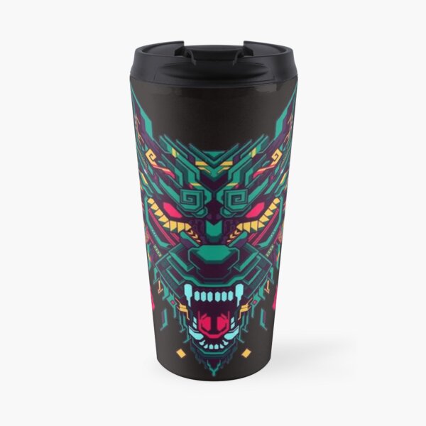 Japanese Oni Art BabyBee Travel Mug