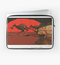 Kangaroos in Passing Laptop Sleeve