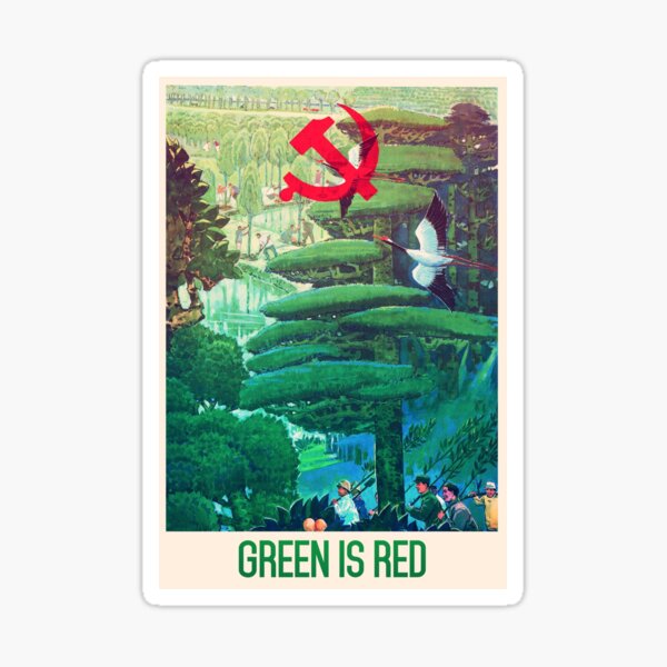 Item preview, Green is Red designed and sold by TheWorker1917.