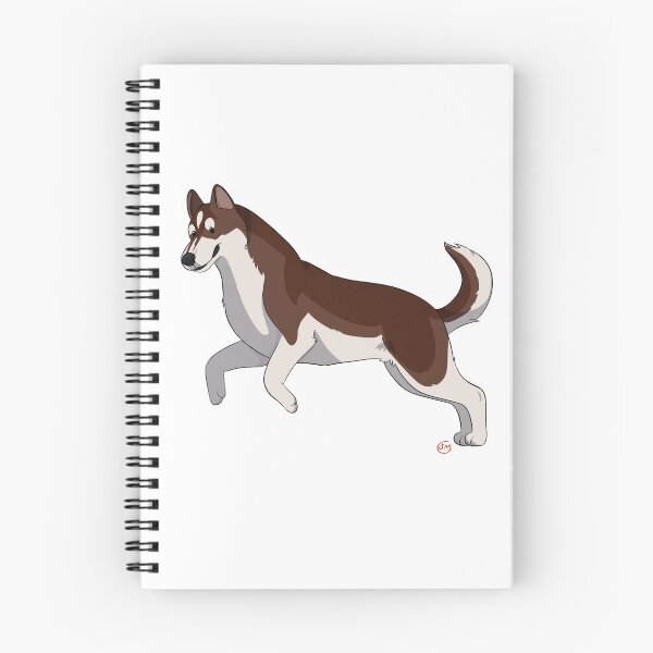 Item preview, Puppy Love 2: Husky (Dark Red) designed and sold by Sophie Mattocks.