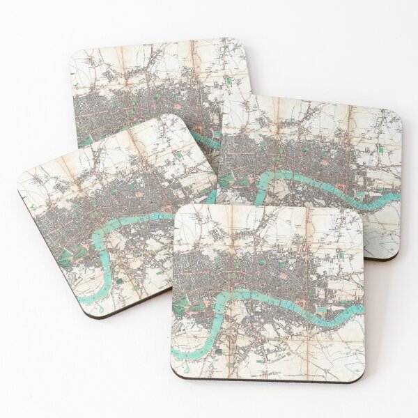 Item preview, Antique Map of London designed and sold by Paul David Wilson.