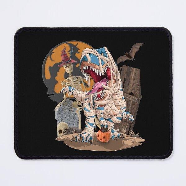 Item preview, Halloween Dinosaur T rex Mummy Pumpkin designed and sold by david parry.