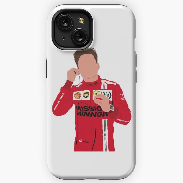 COVER VETTEL SCUDERIA FERRARI F1 per iPhone 3gs 4s 5/5s/c 6s 7 8 Plus X  iPod Touch 4/5/6 iPod nano 7 - covermania