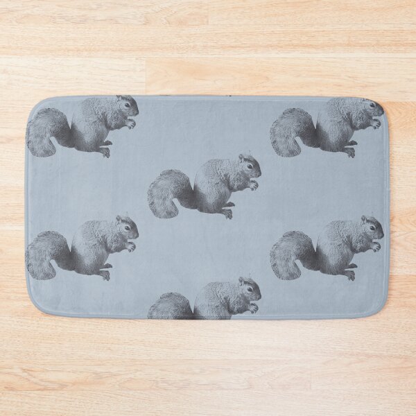 Item preview, Cute squirrel photograph blue background  designed and sold by Thought2reality.