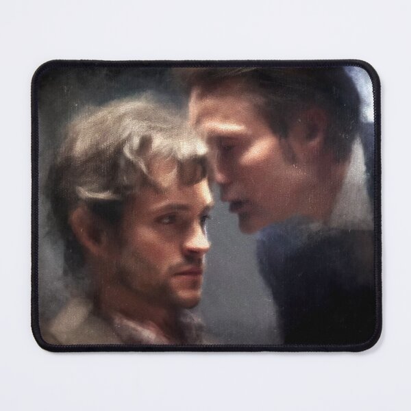 Item preview, Will Graham and Hannibal Lecter Influence Hannigram Painting designed and sold by orionlodubyal.