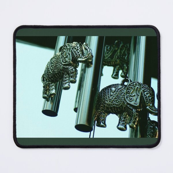 Item preview, Vintage elephant wind chimes designed and sold by RoxBumblebee.