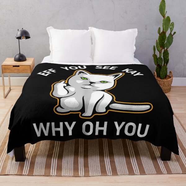 Item preview, Eff ves a kay por qué oh tu gato designed and sold by tommyrbarke23.