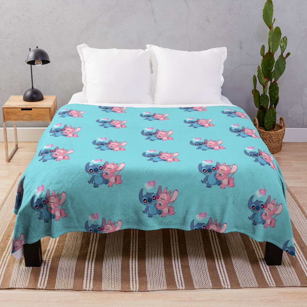 Stitch & Angel Throw Blanket