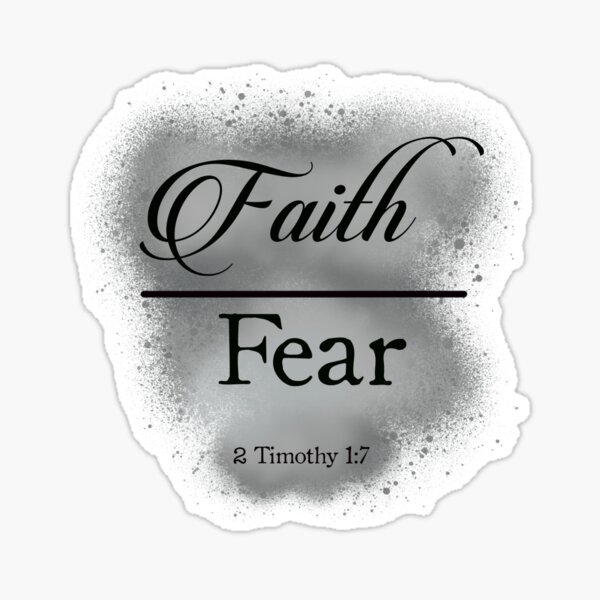 Item preview, Faith over Fear designed and sold by RiseNRepresent.