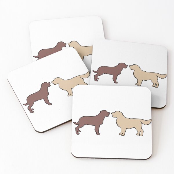 Item preview, Calvin & Hobbes Saying Hello (One Beige & One Brown Dog) designed and sold by andmarstan.