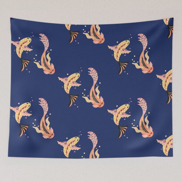 Item preview, Twin fishes  designed and sold by Auroraeugene.