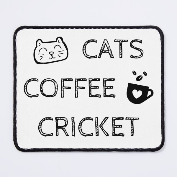 Item preview, Cats. Coffee. Cricket designed and sold by TheGreenGoat.