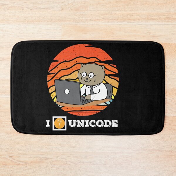 Item preview, I Unicode, I ? Unicoder Cat  designed and sold by GulQari.