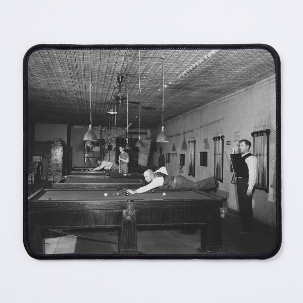 Item preview, Vintage Photo of Pool Hall designed and sold by Paul David Wilson.