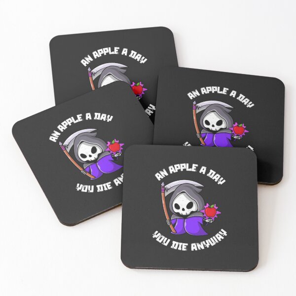 Item preview, An Apple A Day T-ShirtAn apple a day, you die anyway  designed and sold by CeliaAshgro.