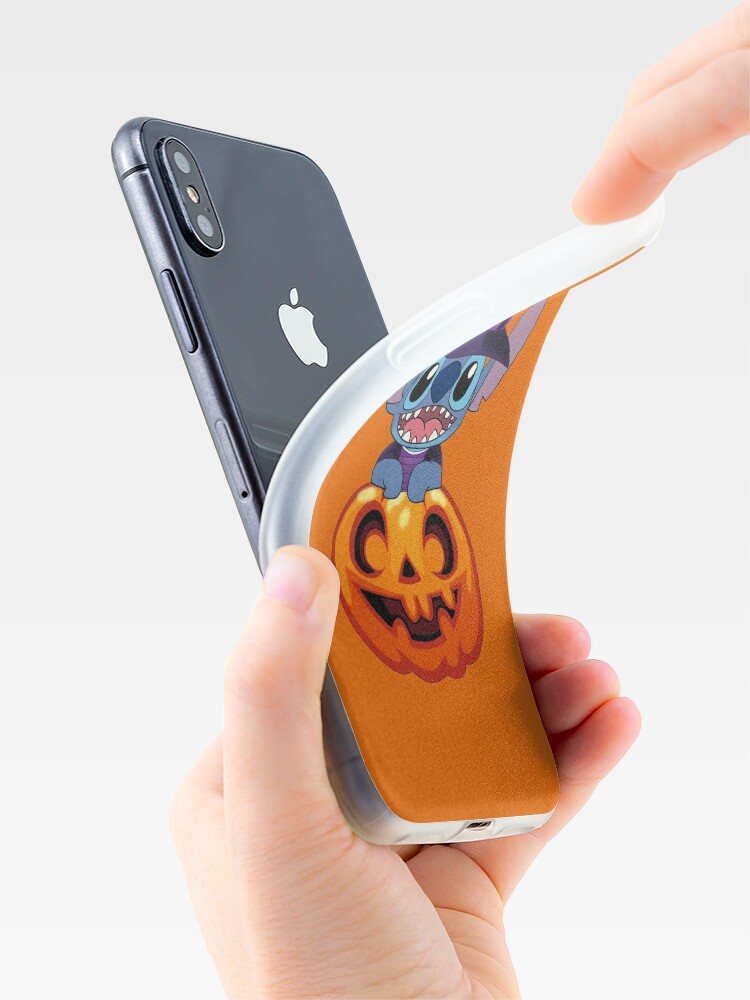 Disney Stitch Pumpkin iPhone Case