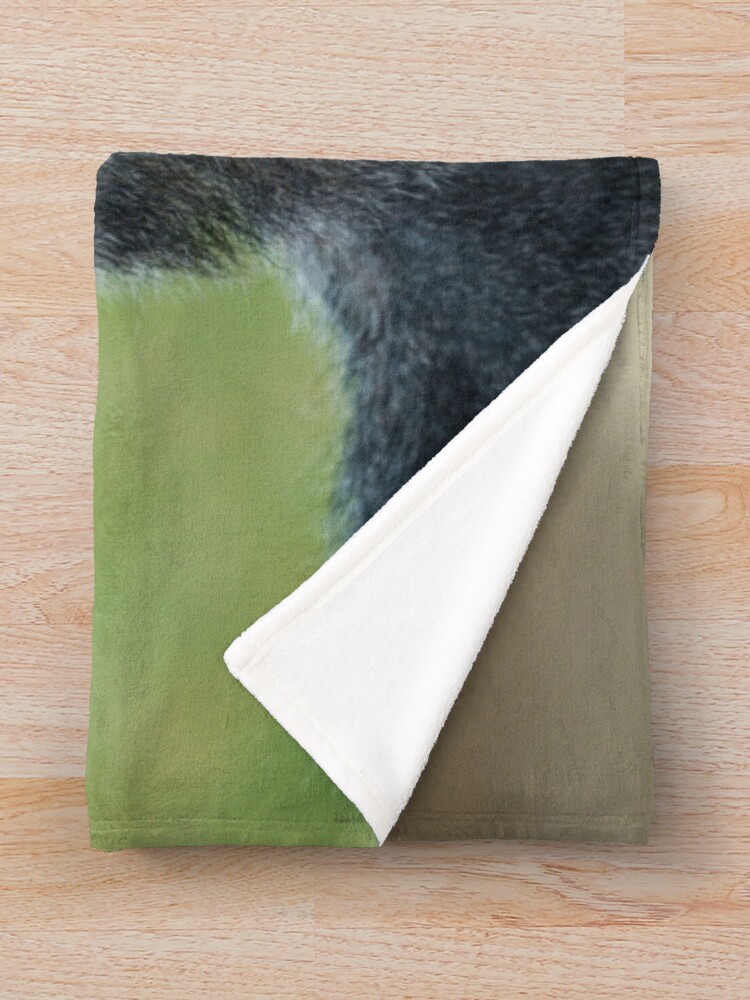 Thumbnail 3 of 6, Throw Blanket, The Boss - The Silverback designed and sold by rawshutterbug.