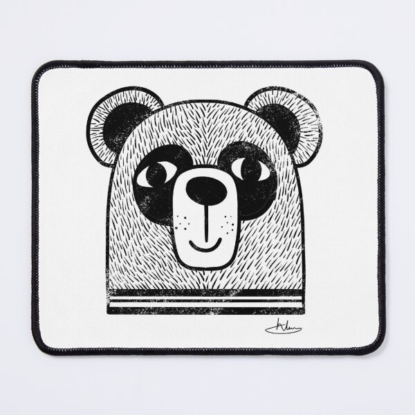 Item preview, Bear Portrait B&W designed and sold by htimagery.