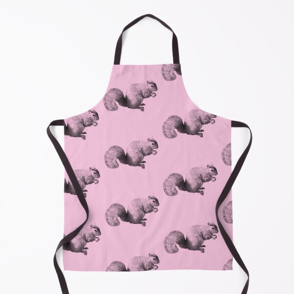 Item preview, Cute grey squirrel photograph pattern pink background designed and sold by Thought2reality.