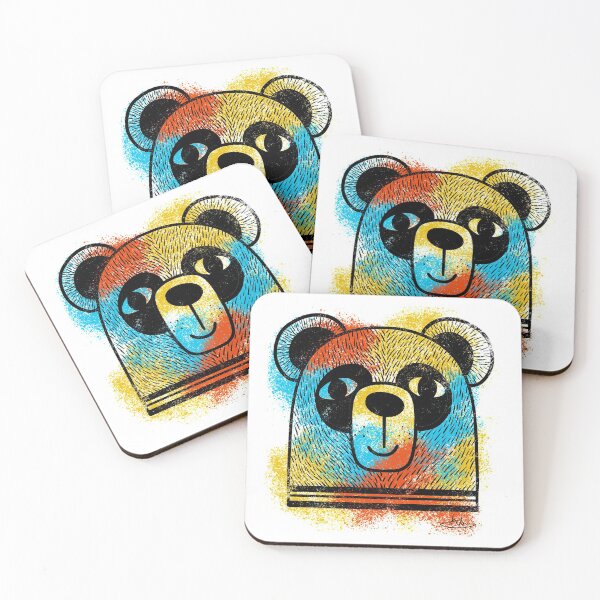 Item preview, Bear Portrait Colour Splash designed and sold by htimagery.
