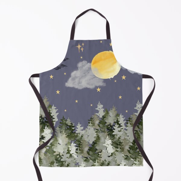 Item preview, Night Sky Over The Tree Tops designed and sold by Pearl-Island.